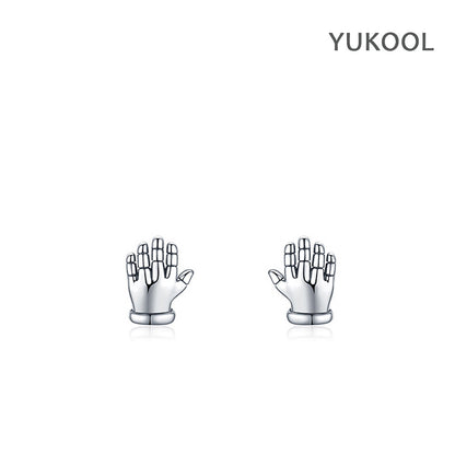 Cute Little Hands S925 Silver Earrings