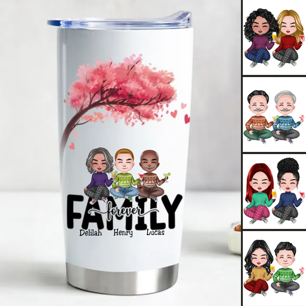 20oz Family - Family Forever - Personalized Tumbler